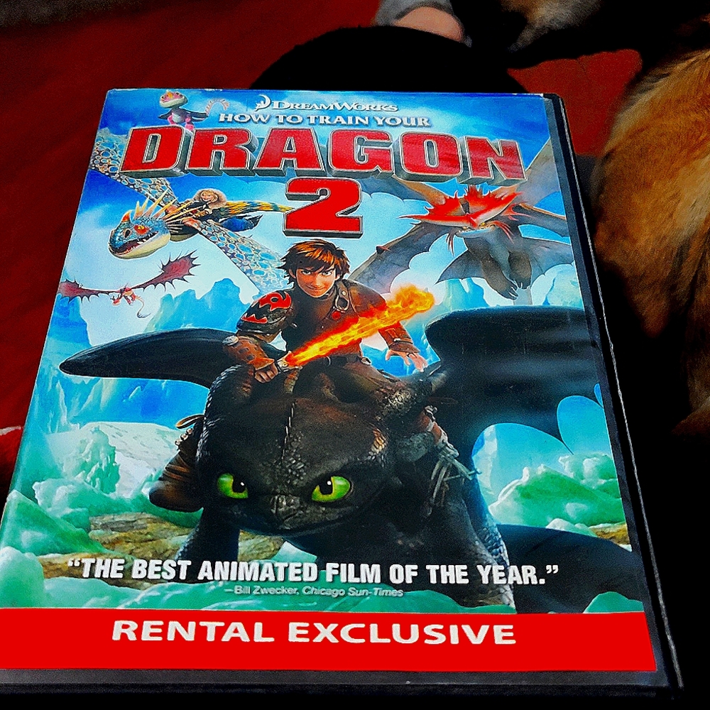 How To Train Your Dragon 2 DVD movie.